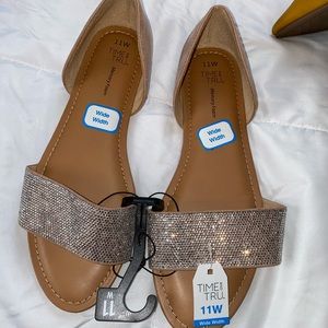 Blinged out sandals